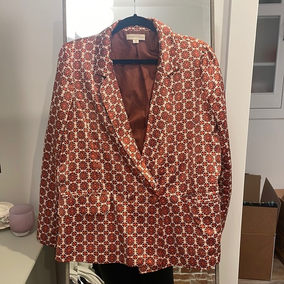Honey Punch Jackets & Blazers - Funky Silk Blazer